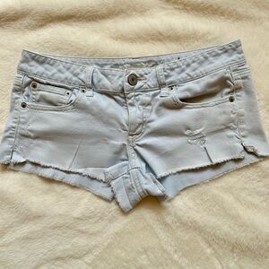 American Eagle Outfitters Light Wash Jean Shorts